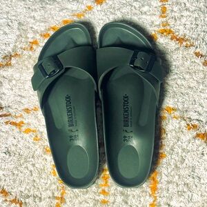 Lightly worn Birkenstock EVA Madrid slides